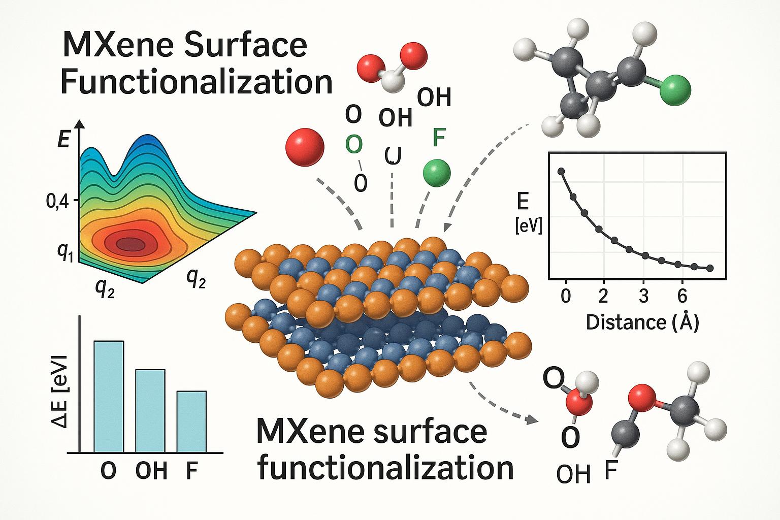 MXene Surface Functionalization
